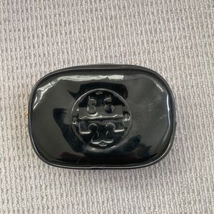 Tory Burch Black Patent Leather Pouch